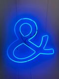 Blue Ampersand