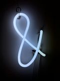 White Ampersand